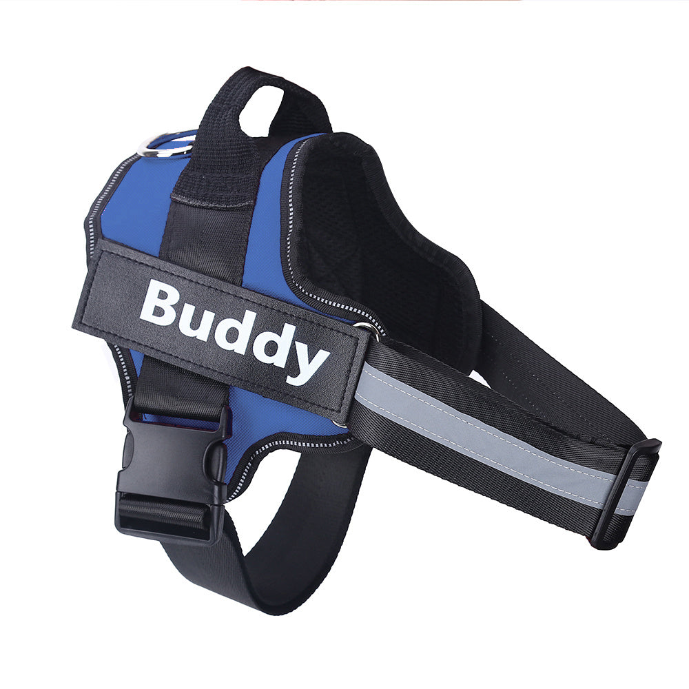 Customizable Dog Vest Harness, Reflective, and Adjustable for All Breeds