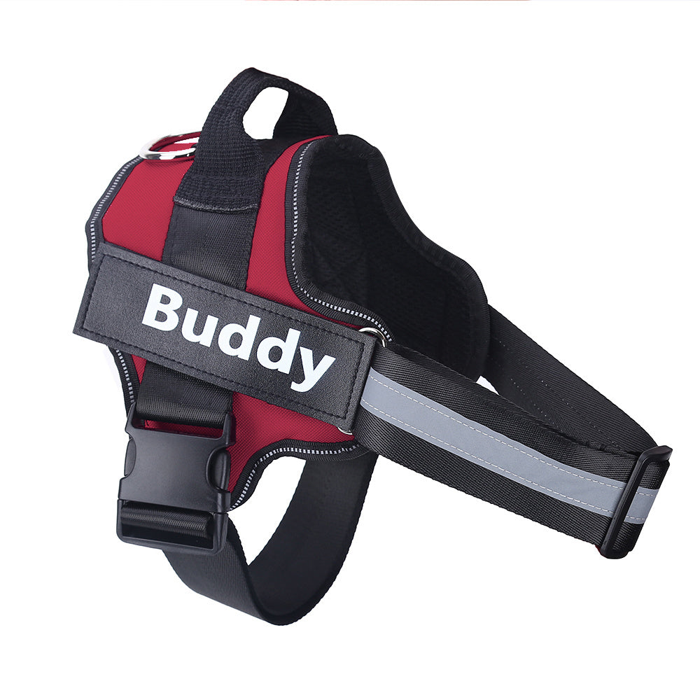Customizable Dog Vest Harness, Reflective, and Adjustable for All Breeds