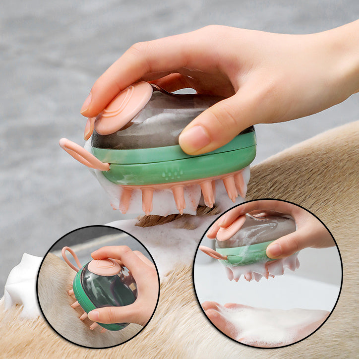 Bathing and Massaging brush for Pets