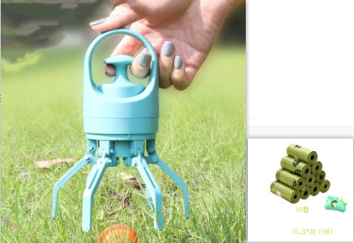 Best Portable Lightweight Dog Pooper Scooper With Built-in Poop Bag Dispenser