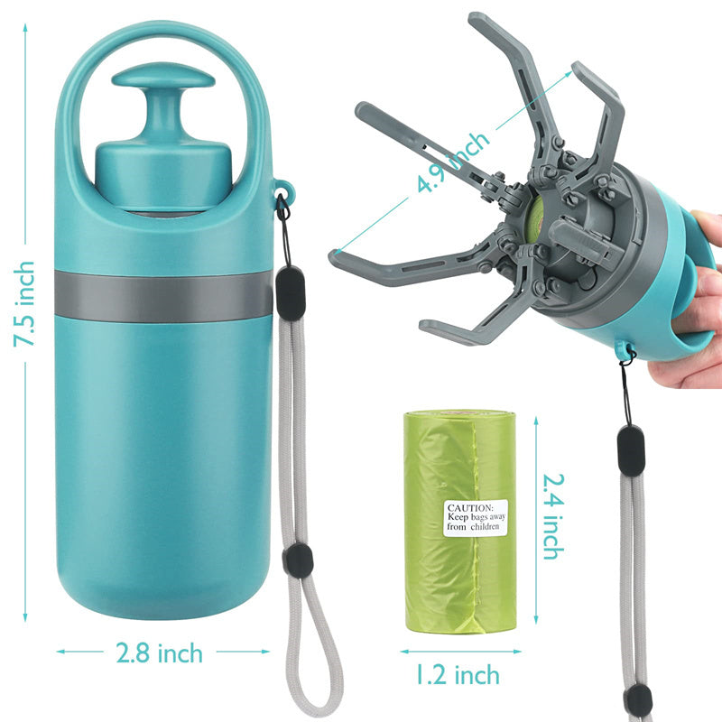 Best Portable Lightweight Dog Pooper Scooper With Built-in Poop Bag Dispenser