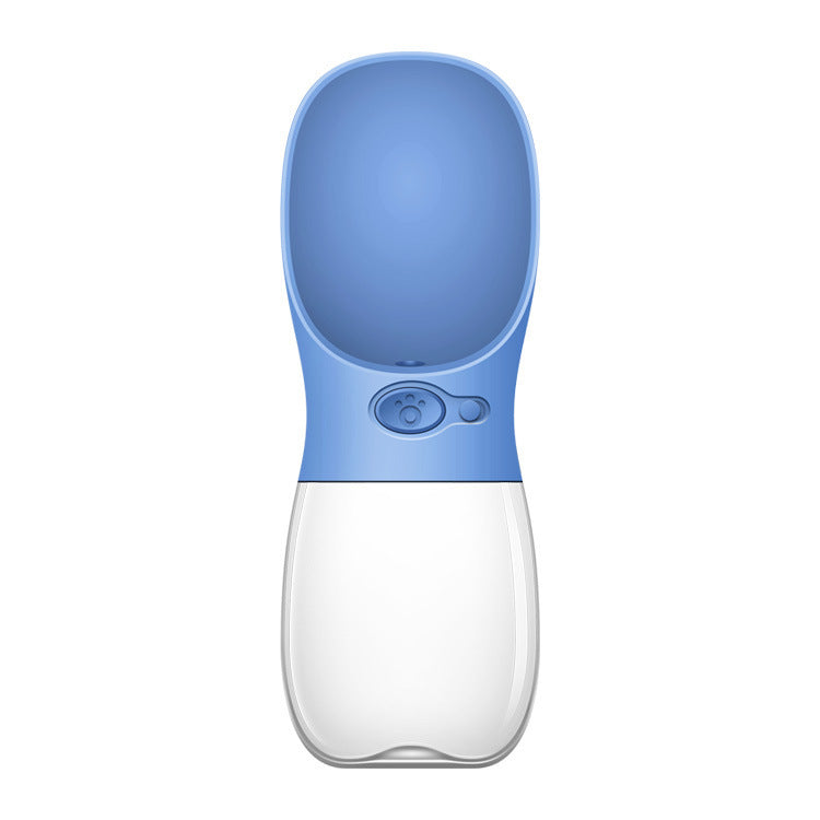 Travel-Friendly Pet Water Bottle with Attached Cup