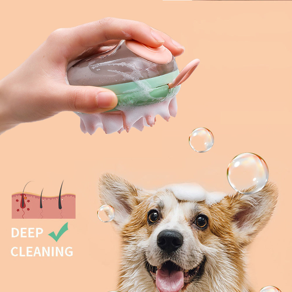 Bathing and Massaging brush for Pets